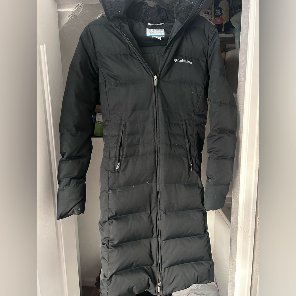 Columbia Black Puffer Jacket